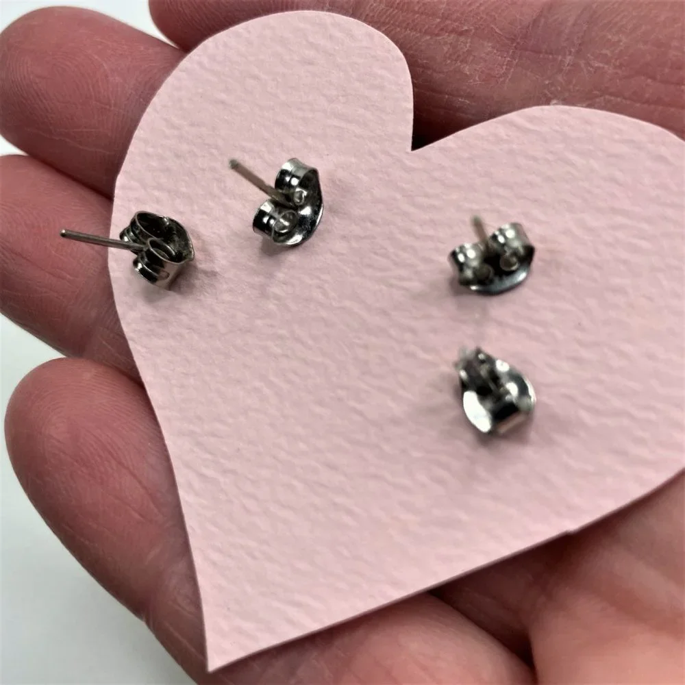 Heart Valentine Earrings and Brooches Enamel Pin